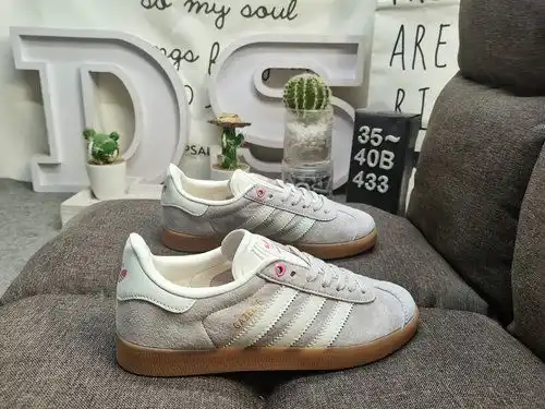 433d empresa Adidas Originals gacela interior trébol retro casual antideslizante y resistente al des
