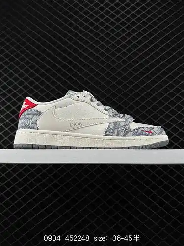 24 Overseas popular Limited Edition lanza el diseño corporativo Travis Scott x fragment x Jordan Air