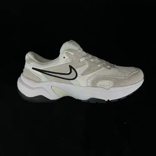 4 Nike al8 piel volcada de cuero cómoda y multifuncional zapatos casuales de mujer de parte baja 33 