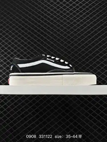 Vans Palace x VANS Old skool casual Fashion Low Top shoes Black number vnoakrxba2 Code 3322 sulfide 