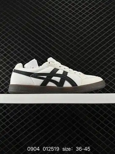 9 Arthur Onitsuka Tiger tokuten zapatillas de correr casual retro de parte baja, con el logotipo úni