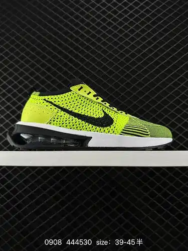Nike Max flyknit Racer moda malla multifuncional transpirable con medio colchón de aire trasero zapa