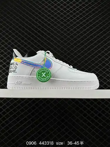 9 Nike Air Force 7 Air Force One zapatillas deportivas casuales multifuncionales de parte baja, amor