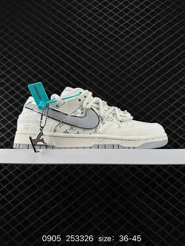 3 Louis Vuitton x Travis Scott x Air Jordan baja ayuda LV caqui Cow Barb colabora AJ Jordan Dai AJ Q