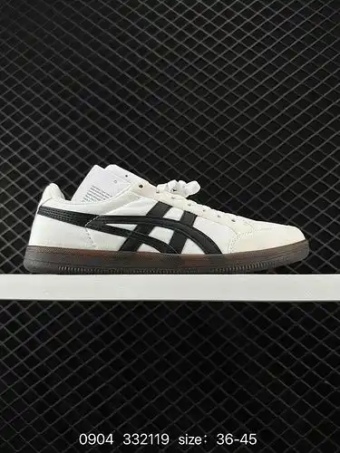 9 Arthur Onitsuka Tiger tokuten zapatillas de correr casual retro de parte baja, con el logotipo úni