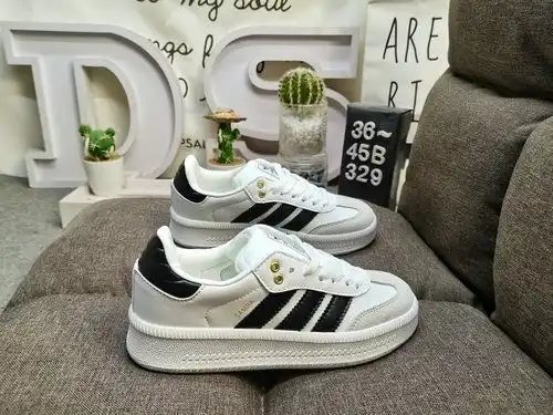 329dadias Adidas ad Samba xlg Samba dance Big Thick Base Series estilo de entrenamiento alemán paste