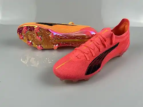 Puma Duck Mandarin suela de color tejido a prueba de agua tpu Nail Football Shoe Puma ultra Ultimate