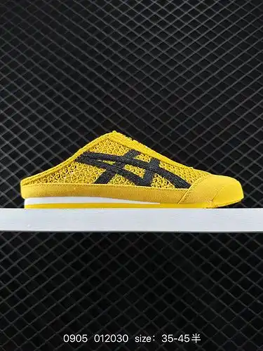 Onitsuka Tiger Mexico 66 asks onitsoka Tiger Low Top mi Blue Yellow half tote para hombres y mujeres
