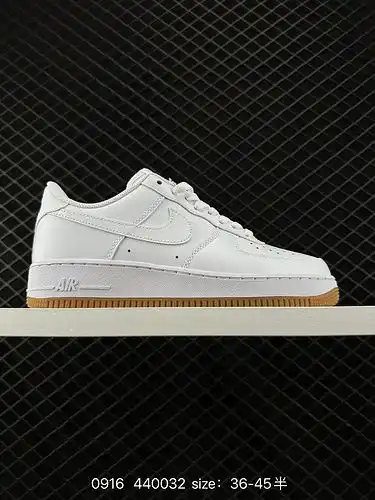 1D60G Nike Air Force 1D x2C70G7 Low Air Force One Low Top Versatile Thick soled Tall Casual Sneakers