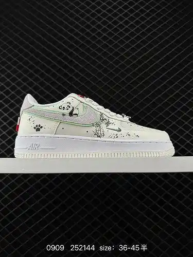 2C2C0G Nike Air Force 1D x2C70G7 Low Air Force One Low cut Versatile Thick soled Tall Casual Sneaker