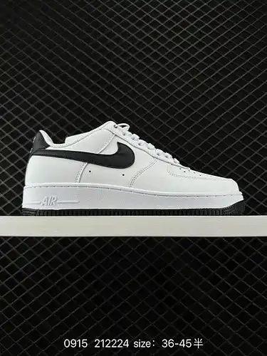 1D2C0G Nike Air Force 1D x2C70G7 Low Air Force One Low Top Versatile Thick soled Tall Casual Sneaker
