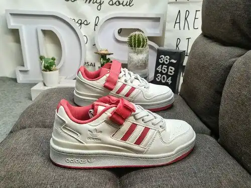 30g4d Adidas Forum 84 zapatillas casuales de moda multifuncionales de banda baja basadas en la forma