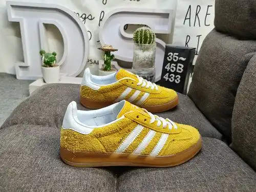 433d clase corporativa genuina media yarda Adidas original gacela casual interior resistente al desg