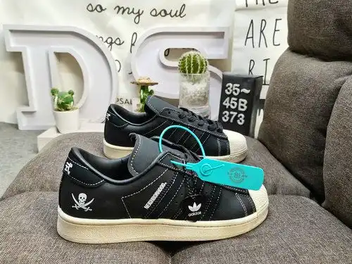 373d Adidas Shamrock Prairie crea una superestrella cabeza de Concha zapatillas deportivas de ocio c