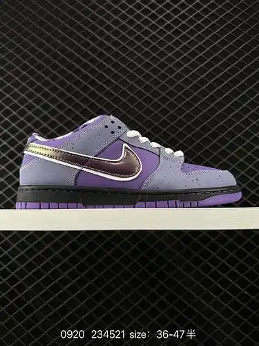 1D0G5X Concepts x Nike SB Dunk Low Green Lobster Purple Dragon Shrimp ️ The design is basically the 