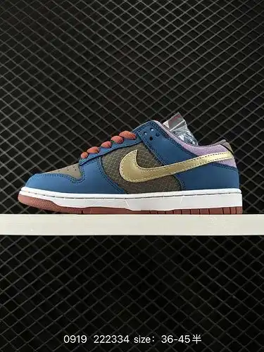 1D70G Nike Dunk Low Black Myth Wukong Xiangyun Dragon Pattern Retro Versatile Low Top Board Shoes fo
