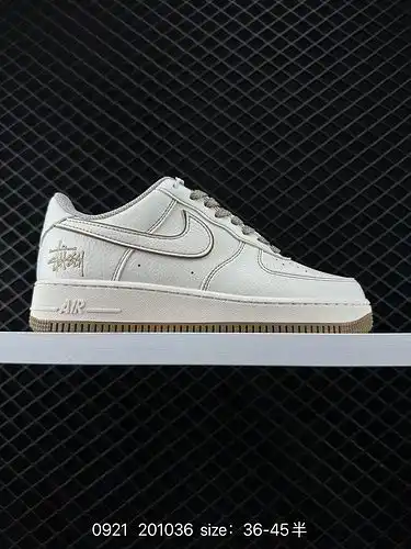 1D80G Nike AIR FORCE 1D0G7 Air Force One low top versatile casual sports board shoe with soft and el