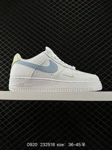 9E0G Nike AIR FORCE 1D0G7 Air Force One low top versatile casual sports board shoe, with soft and el