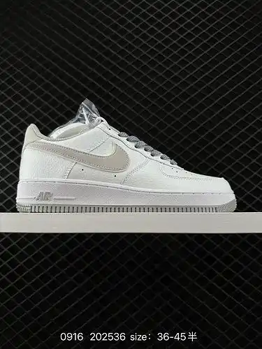 1D80G Nike Air Force 1D x2C70G7 Low Air Force One Low Top Versatile Thick soled Tall Casual Sneakers