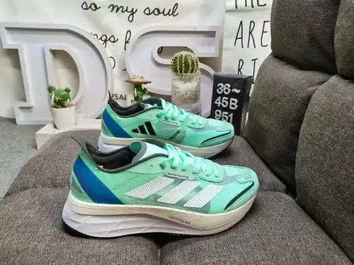 9e5x1dd Adidas adizero Boston 1d2c cómodo y de moda antideslizante ligero, banda baja y suela gruesa