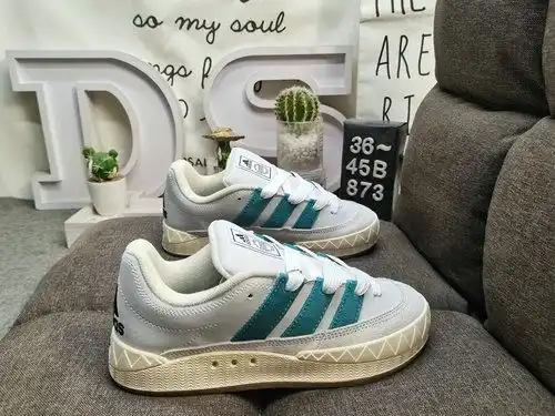 873d Adidas adimatic le Fu shoes Adidas Shark le Fu shoes nueva colaboración con el legendario patin