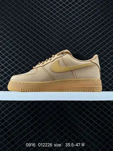 1D30G Nike Air Force 1D x2C70G7 Low Air Force One Low Top Versatile Thick soled Tall Casual Sneakers