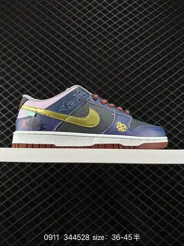 1D40G Nike NIKE DUNK LOW Slam Dunk Series Retro Low Top Casual Sports Skateboarding Board Shoes with