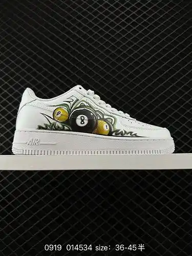 1D70G Nike AIR FORCE 1D0G7 Air Force One low top versatile casual sports board shoe, with soft and e