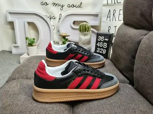 32c9e Adidas ad Samba xlg Samba dance Big Thick Base Series estilo de entrenamiento alemán pastel de