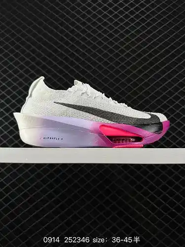 La parte superior de la versión correcta del colchón de aire 230g Nike Air zoom alphafly next Marath