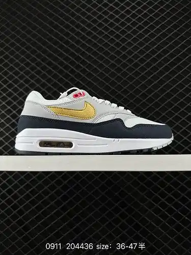 1D80G Nike Air Max 1D Nike Air Cushion Comfortable and Durable Sports Shoes The shoe body material i