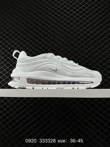 1D40G Nike Nike Air Max 9E7 Futura Air Cushion Comfortable Running Shoes Thick soled Height Increasi