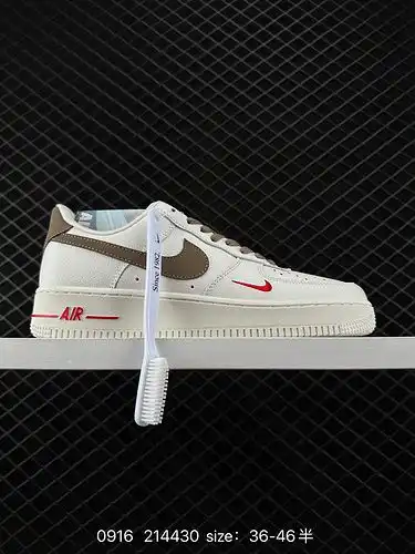 1D5X0G Nike Air Force 1D x2C70G7 Low Air Force One Low Top Versatile Thick soled Tall Casual Sneaker