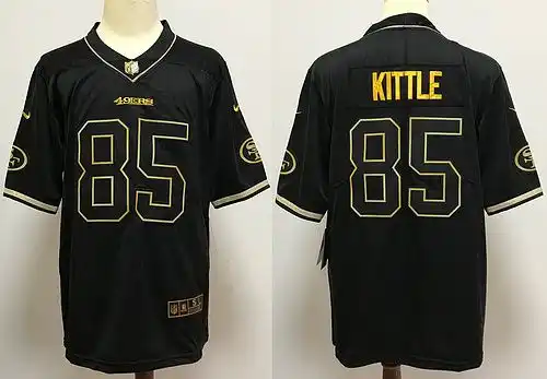 Estilo retro de oro negro de la NFL