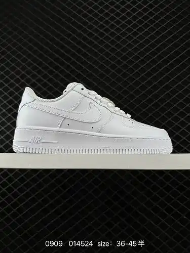 1D2C0G Nike Air Force 1D x2C70G7 Low Air Force One Low Top Versatile Thick soled Tall Casual Sneaker