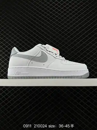 1D2C0G Nike Air Force 1D x2C70G7 Low Air Force One Low Top Versatile Thick soled Tall Casual Sneaker