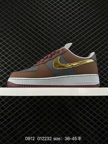 The 1D60G Nike Air Force 1D Low Air Force One low top versatile casual sports board shoe, with its e