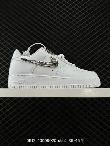 1D0G0G Nike Air Force 1D Low Air Force One low top versatile casual sports board shoe. The elastic c