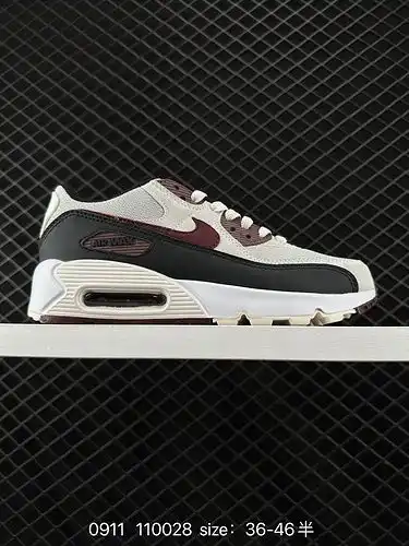 1D40G Nike Air Max 9E0G Classic Retro Mini Cushion Cushioned Running Shoes The upper is made of leat