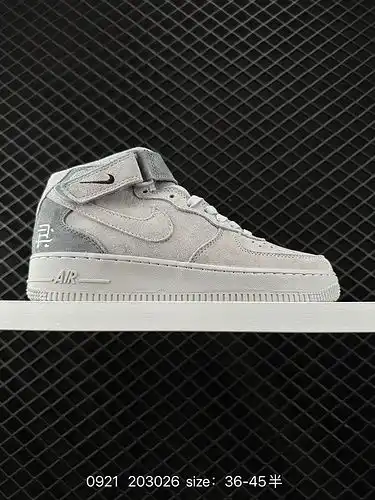 1D30G Nike AIR FORCE 1D MID 0G7 Air Force One High Top Versatile Casual Sneaker Tiffany Mid Class So