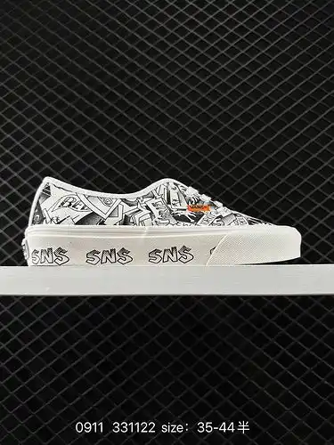 1d1d0g VANS Vault VLT KNU skool LX SNS zapatillas de pan retro en blanco y negro de alta gama rinden