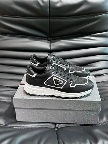 Prada Men's Shoe Code 9B6 Size38444 Customized
