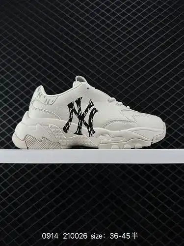 1d30g Corea del Sur MLB padre retro hombre y mujer MLB bigball chunky window estampado retro hombre 