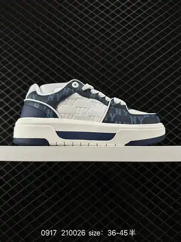 1d30g New York MLB Thick Line Classic Alphabet New York Yankees LIGHT HIGH Thick sole Leisure Shoe 3