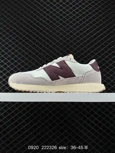Las zapatillas de ocio masculinas y femeninas de la serie 1d30g new balance 2c37 están hechas de pie