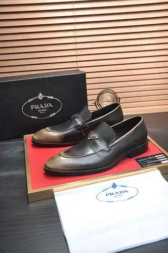 Prada Men's Shoe Code 88C Size3844 4 4 Customized