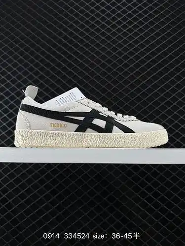 Las zapatillas deportivas de moda casual de la delegación mexicana 1d20g asics, con una nueva versió