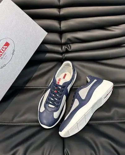 Prada Men's Shoe Code 9B3 Size38444 Customized