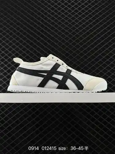 75x Arthur Onitsuka Tiger Mexico 66 palaty slip clásico zapato de lona casual con el logotipo en for