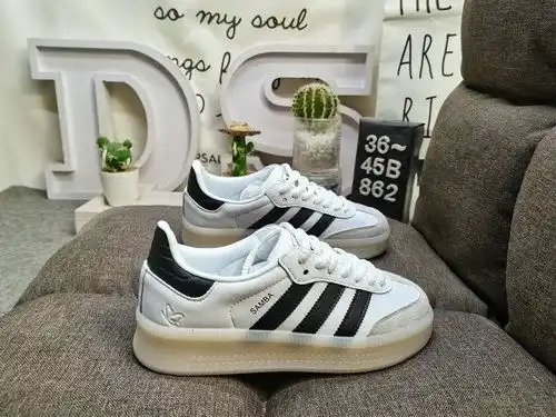 862cdadias Adidas ad Samba xlg Samba dance Big Thick Base Series estilo de entrenamiento alemán past